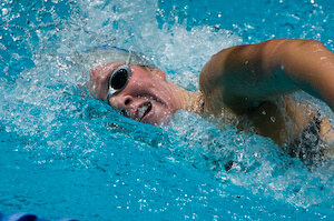 Kate Ziegler swims 400 Free Prelims at 2007 US Nationals.