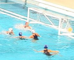 Womens Water Polo Action