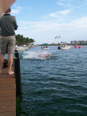 2007 U.S. Open Water Men 10K Start