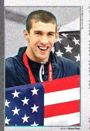 Michael Phelps named 2008 Male World Swimmer of the Year.