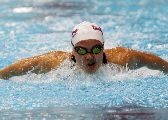 noemie thomas women ncaa division i butterfly