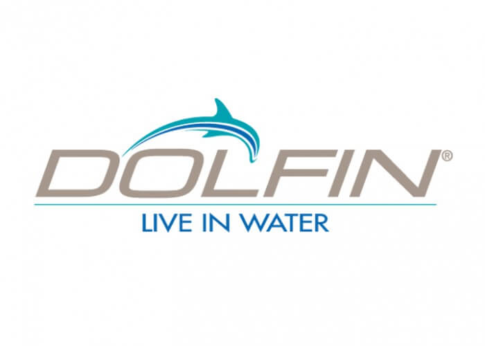 Dolfin Logo With Tagline