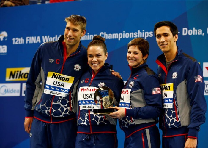 Team of the Meet Doha 2014 - USA
