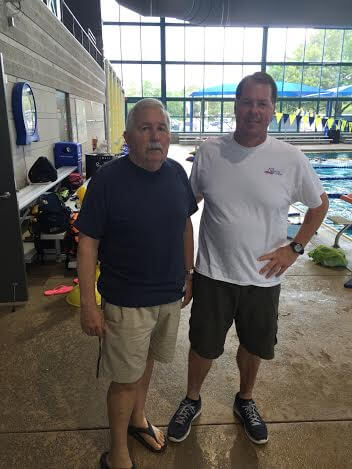 College Swimming Bob Utley and Randy Reese