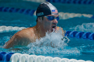 Brendan hansen swims 100 Breastroke at 2007 US Nationals.