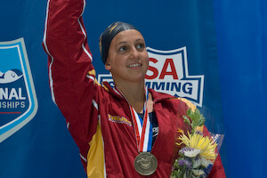Rebecca Soni wins 100 Breaststroke at 2007 US Nationals.