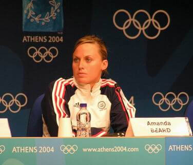 Amanda Beard pre/Olympic Press Conference