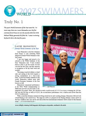 Dec2007, World Female Swimmer of the Year