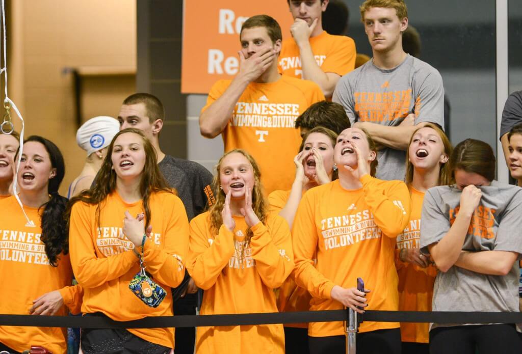 Tennessee swimming women's team