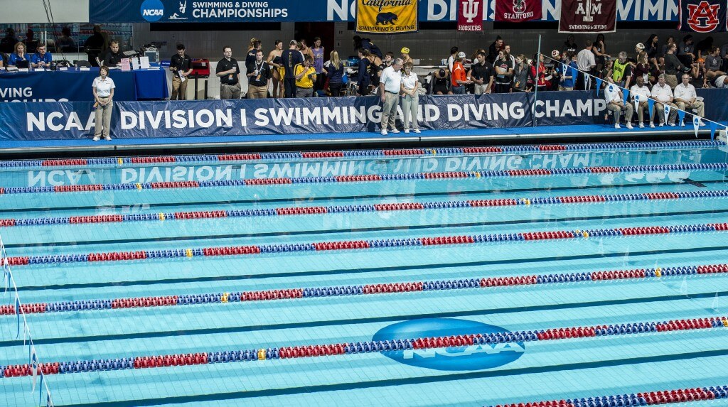 IU natatorium competition pool.