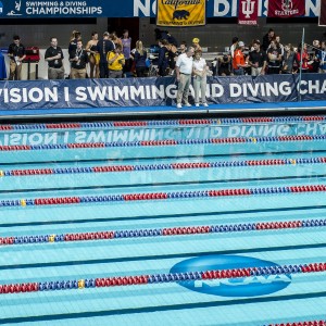 IU natatorium competition pool.