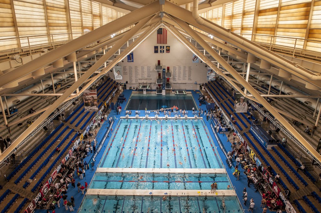Indiana University Natatorium swimmers