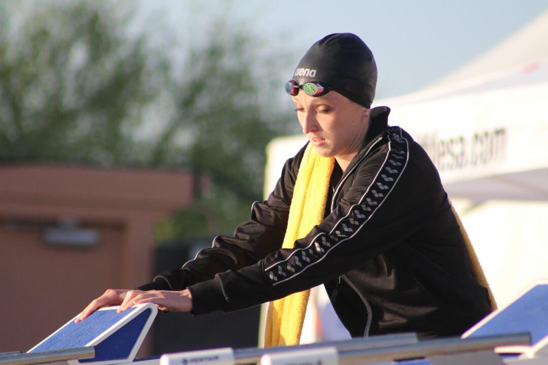 Claire Donahue Featured in Swimming World Magazine