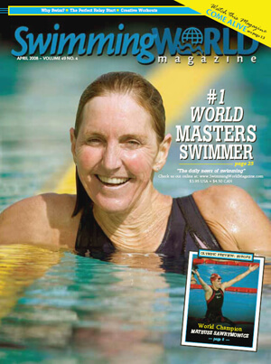 Top World Masters Swimmer Featured on Cover of April's Swimming World ...