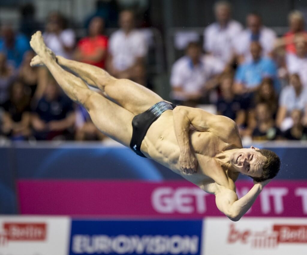 HAUSDING Patrick GER Germany Diving 3 m Springboard Men Final 32nd LEN European Championships Berlin, Germany 2014 Aug.13 th - Aug. 24 th Day09 - Aug. 21 Photo P. Mesiano/Deepbluemedia/Inside