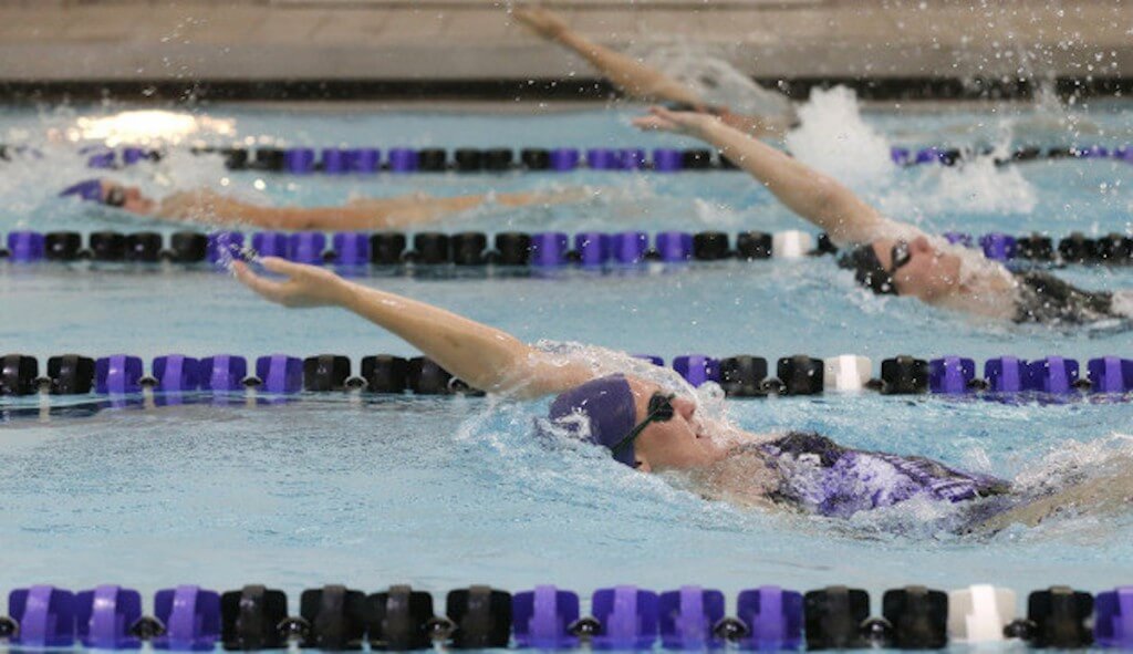 TCU vs Tulane in a women's swim meet in the Rec Center on the Texas Christian University Campus in Fort Worth, Texas, Saturday September 27, 2014. (Photo by/Sharon Ellman)