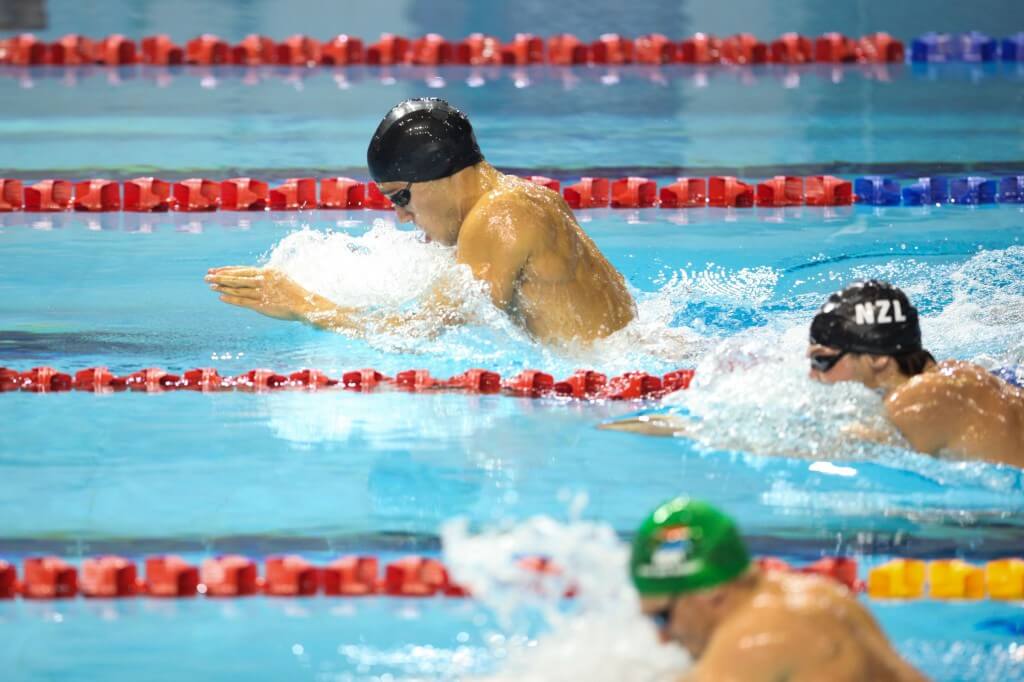 Swimming - Prudential Singapore Swim Stars 2014 - OCBC Aquatic Centre, Singapore Sports Hub, Singapore - 5/9/14 Men's 100m Breaststroke - Fabio Scozzoli of Italy in action Mandatory Credit: Action Images / Norman Ng Livepic EDITORIAL USE ONLY.