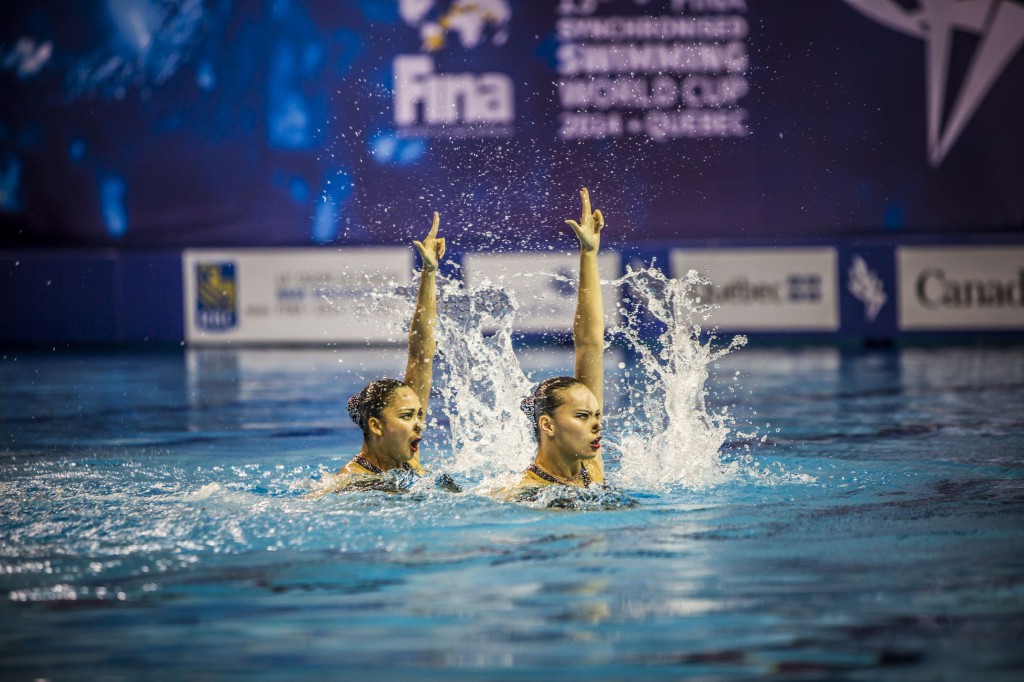 China Cruises To Duet Technical Title at FINA Synchronized Swimming