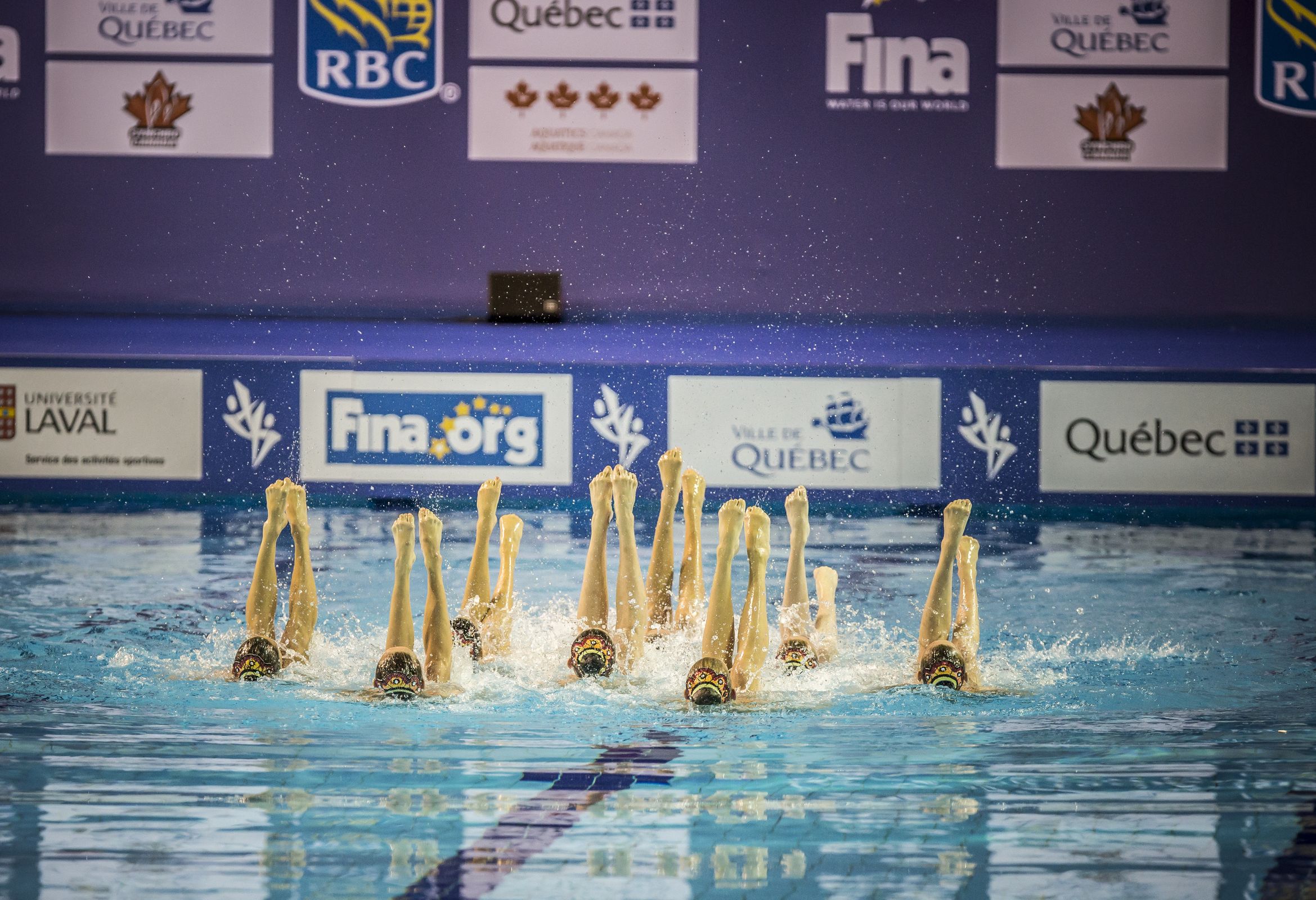 China, Ukraine Shine in Day Two of FINA Synchronized Swimming World Cup