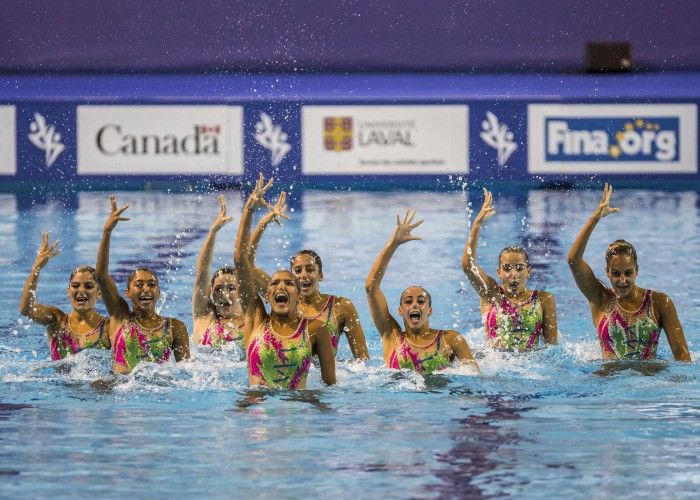 China, Ukraine Shine in Day Two of FINA Synchronized Swimming World Cup