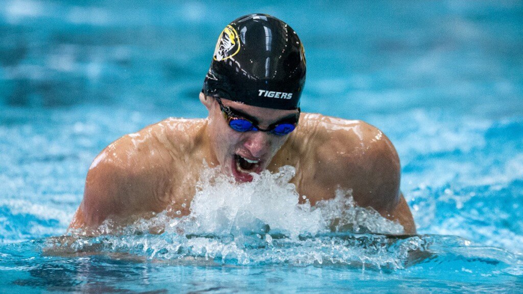 Mizzou Invitational - November 20, 2014 - Swimming Photo by: Clayton Hotze