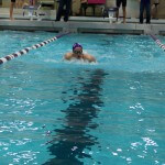 Ellen Stello (NU) crushes the competition by over two seconds in the 200 fly, clocking in at a 1:58.70.