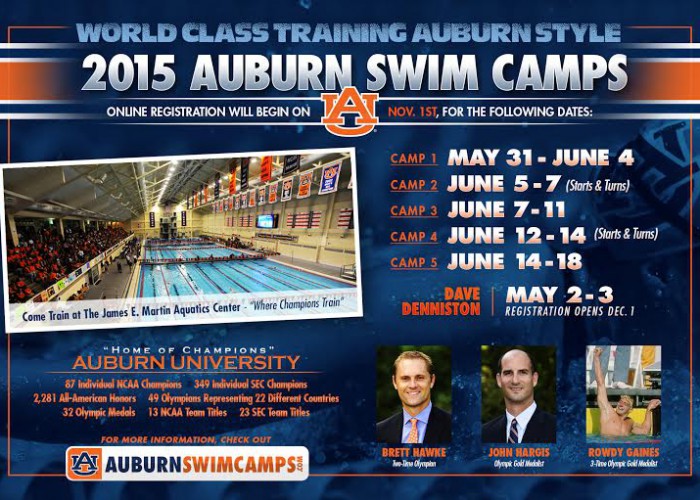 Auburn Swim Camps