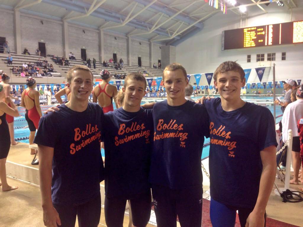 Bolles 15-16 National Age Group Record 200 Medley Relay 2014