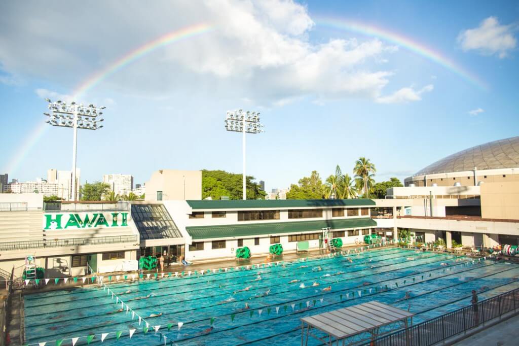 University of Hawaii Swimming and Diving Pool