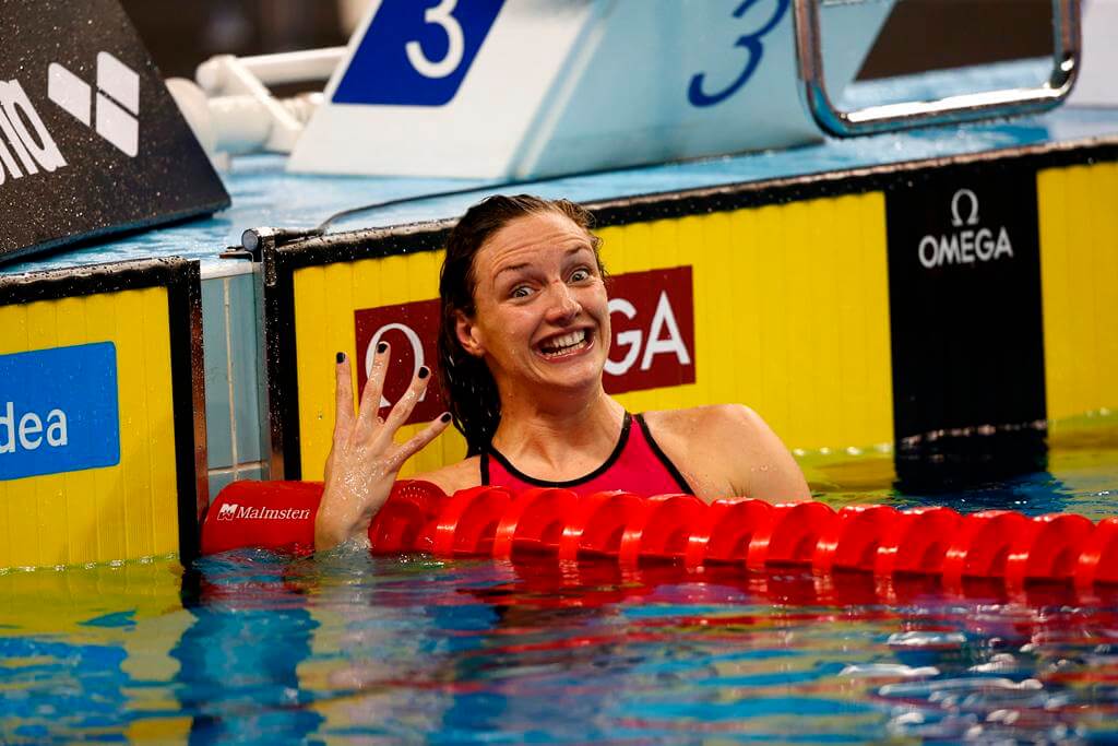 Katinka Hosszu Sets Fourth World Record in Doha 2014