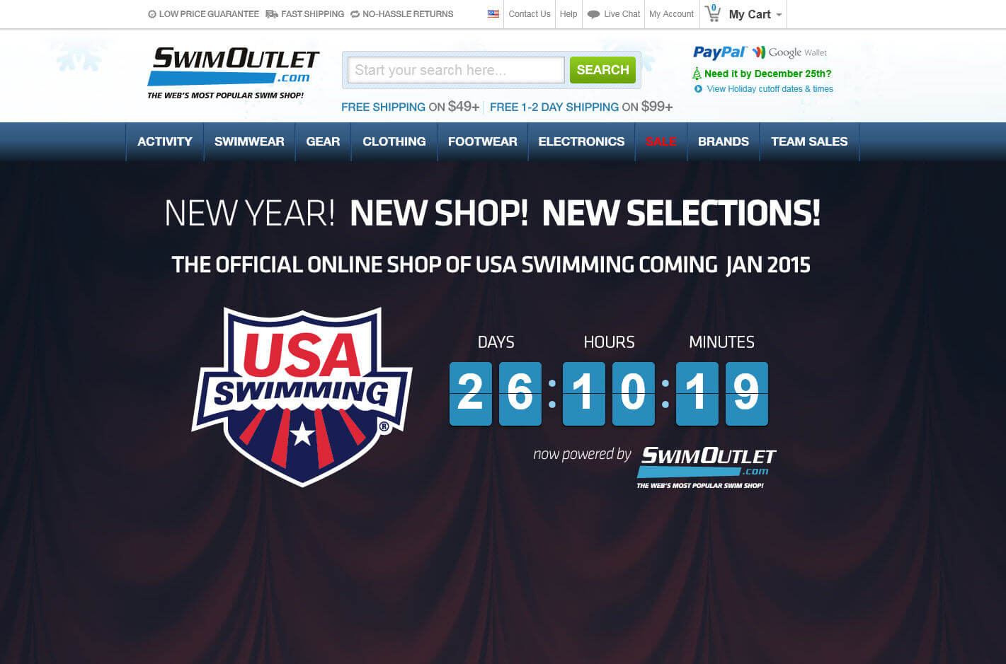 Official Online Store of USA Swimming