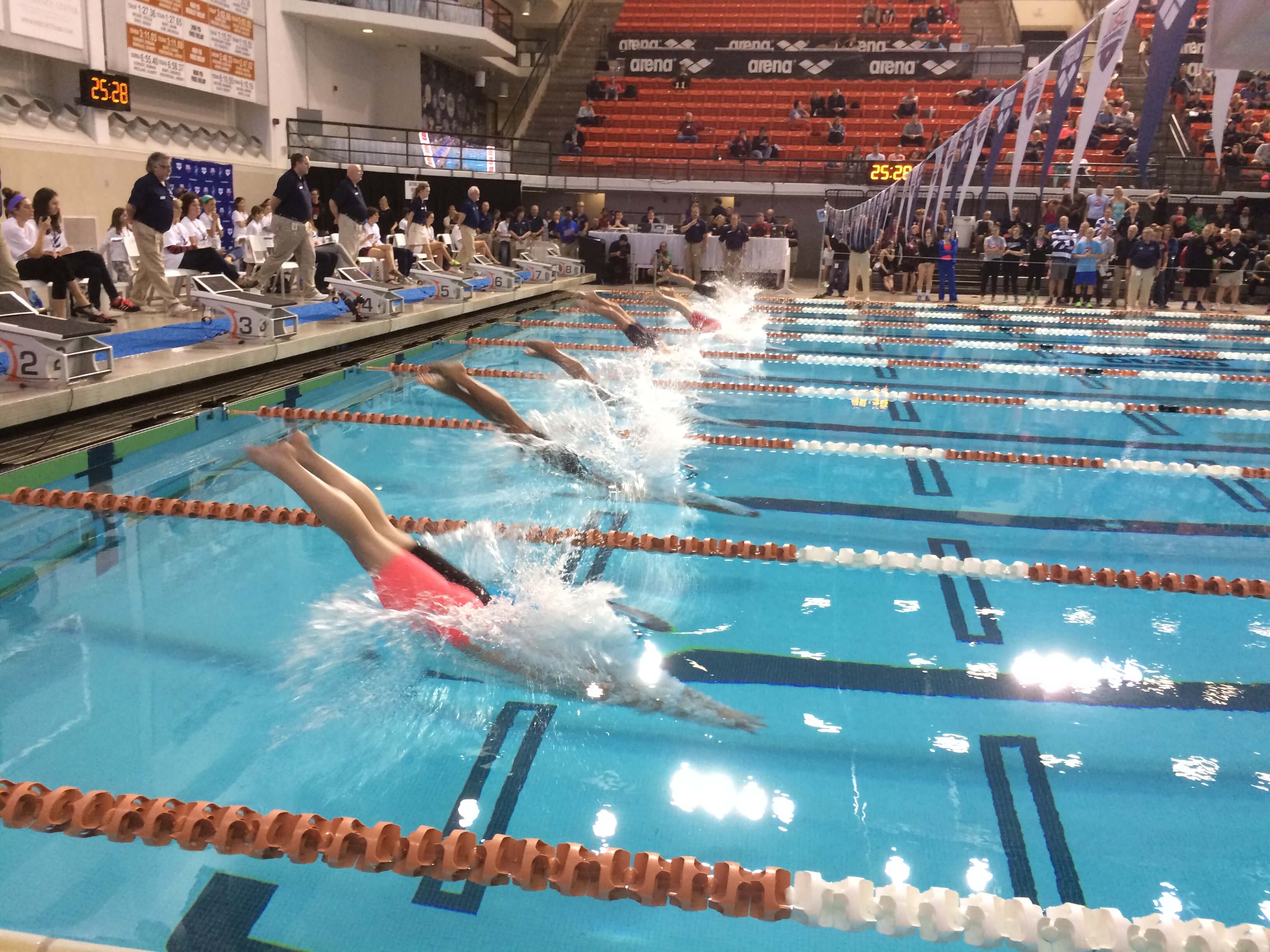 Plenty of Fast Times Day 2 Prelims at Arena Pro Swim Series