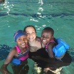Daraja kids learn to swim