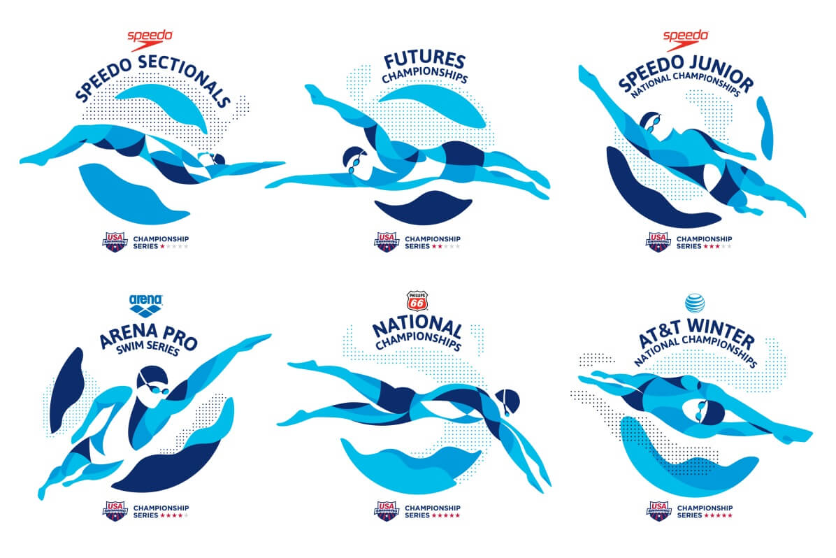 Ut Swim School Logo - Swimming Logo Clipart (#235625) - PikPng