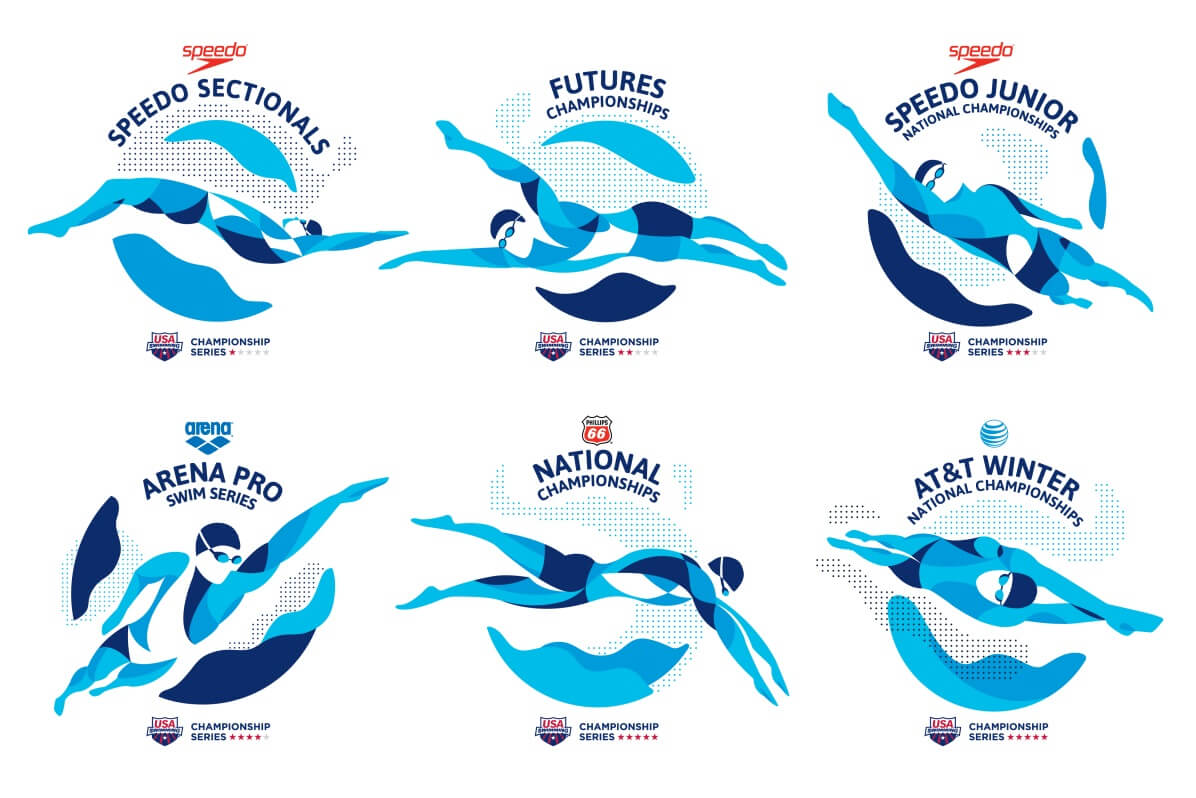 swimming logos images