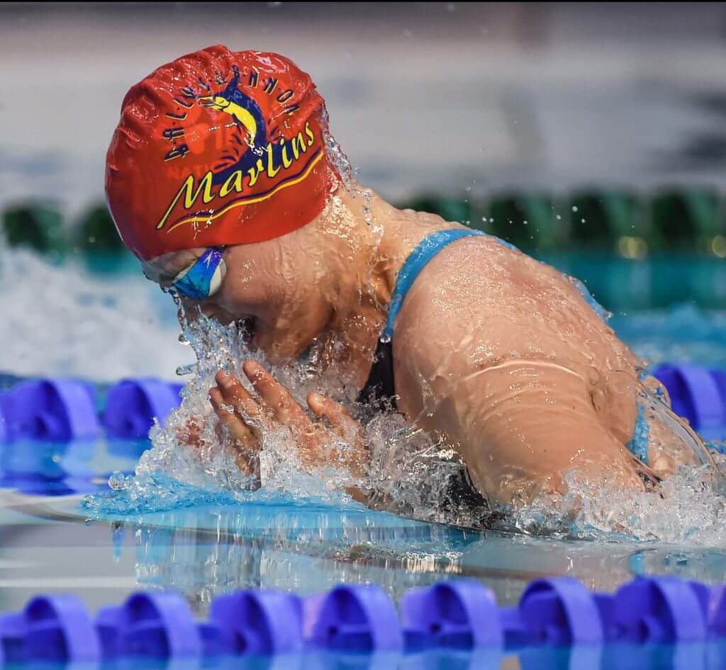 2 May 2015; Mona McSharry, Marlin, competes in the final of the women's 100m breaststroke event during the 2015 Irish Open Swimming Championships at the National Aquatic Centre, Abbotstown, Dublin. Picture credit: Stephen McCarthy / SPORTSFILE