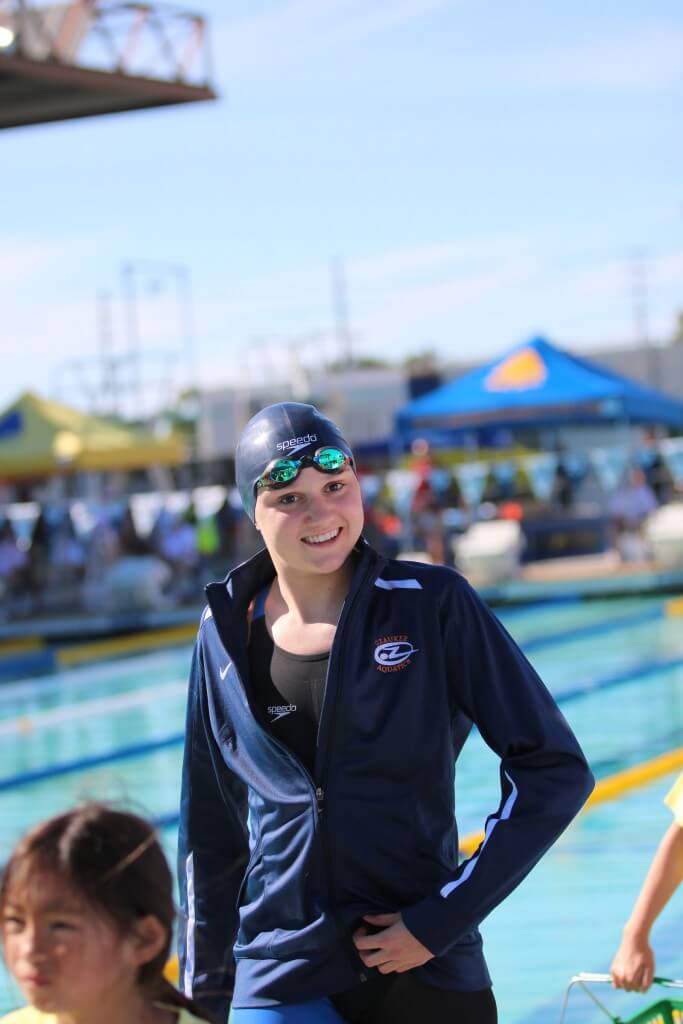 Katie Drabot USA Swimming national junior team member