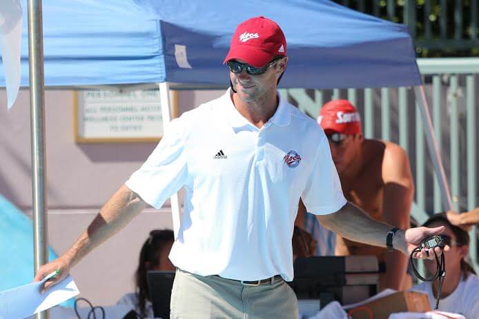Head Coach Duncan Sherrard; 10/26/2013; Lakeland, Fla.; Florida Southern College men's & women's swimming vs. Florida Tech.