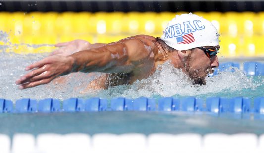 Michael Phelps Victorious In Fly In Santa Clara Swimming World News