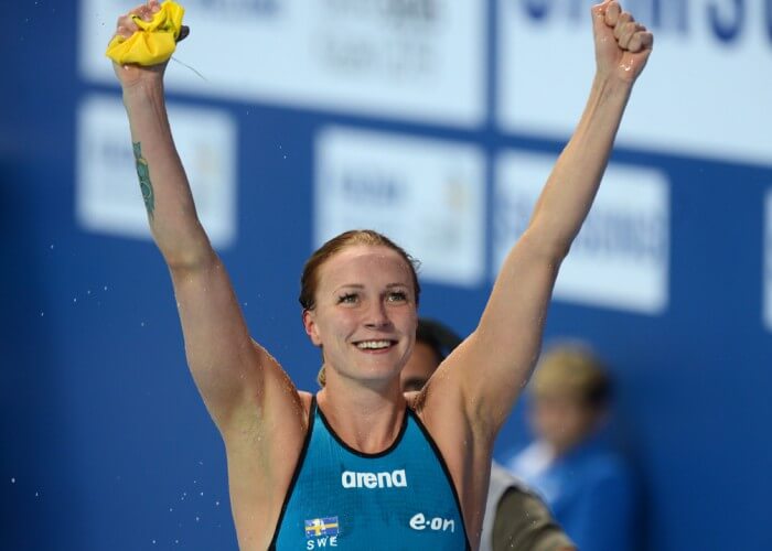 a swimmer's physique. She wears a 38D bra cup size. Exposure that  captures the bracketing technique - Playground