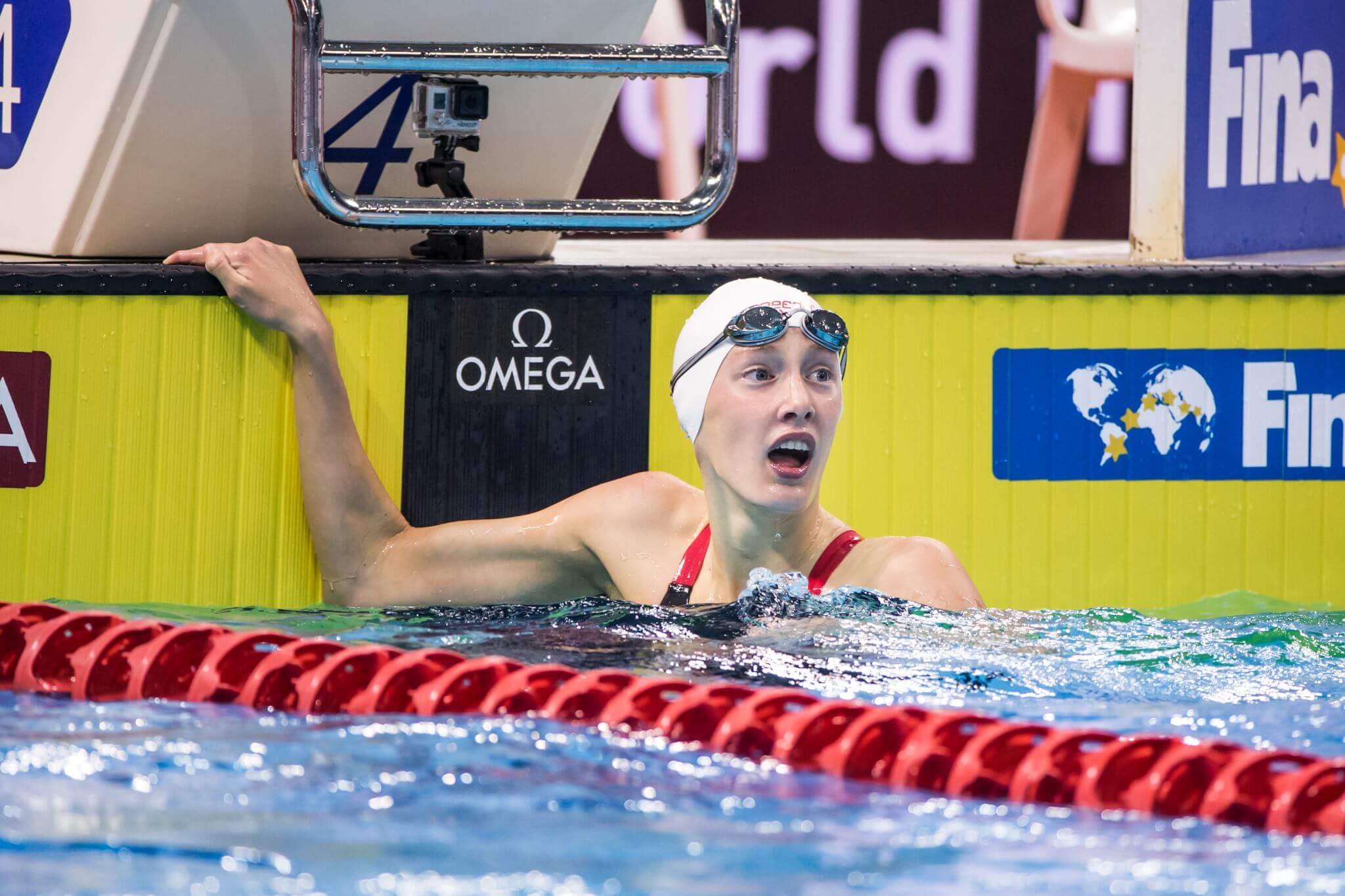 Canada's Taylor Ruck Turns in Quick 200 Free Prelim Time at the 2015 ...