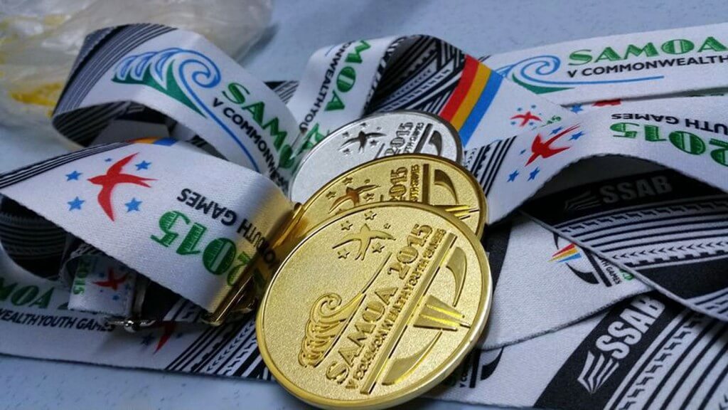 Commonwealth Youth Games medals 2015