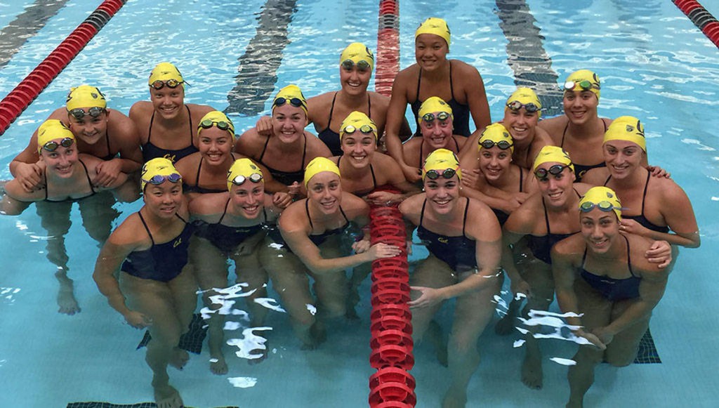 California women's swimming 2015