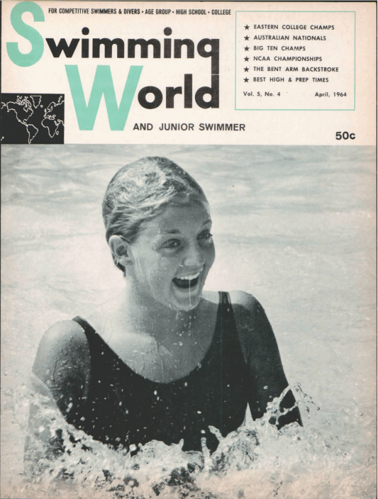 swimming-world-magazine-april-1964-cover