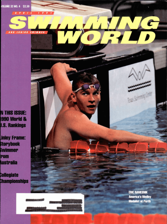 swimming-world-magazine-april-1991-cover