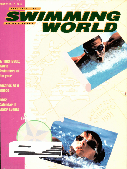 swimming-world-magazine-december-1991-cover