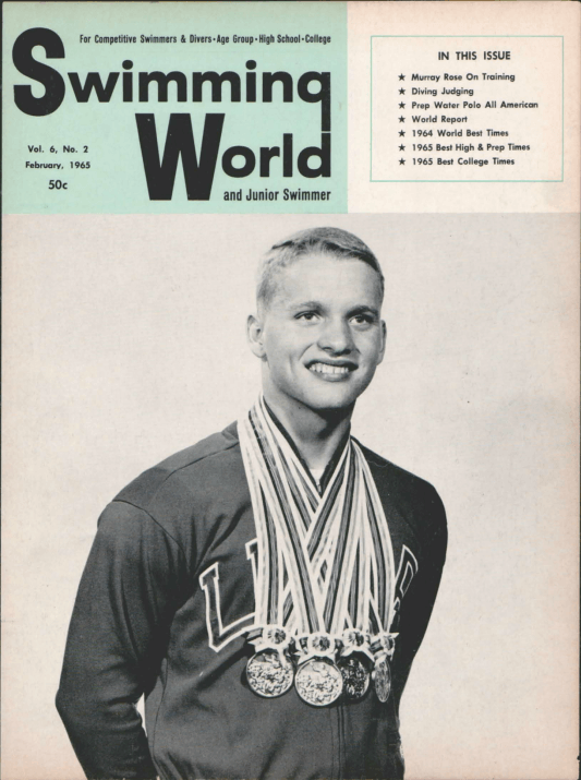 swimming-world-magazine-february-1965-cover