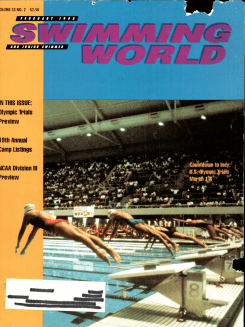 swimming-world-magazine-february-1992-cover
