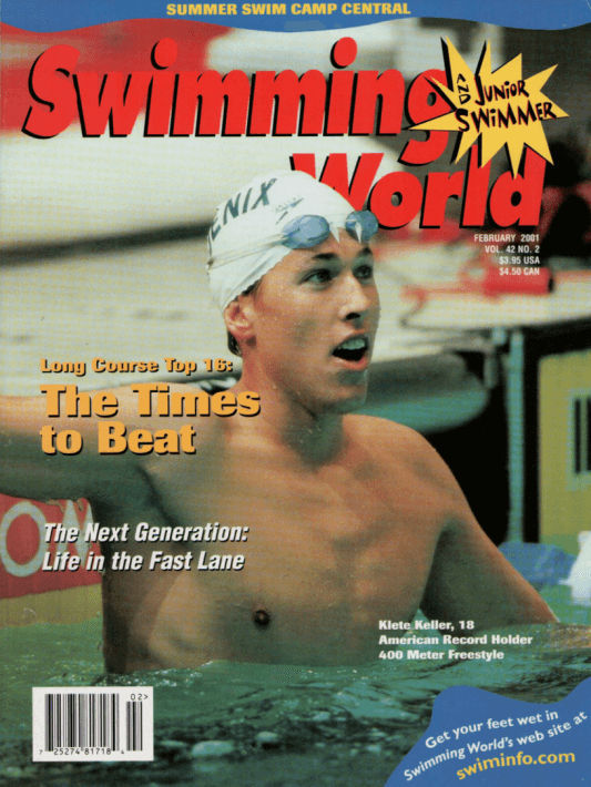swimming-world-magazine-february-2001-cover
