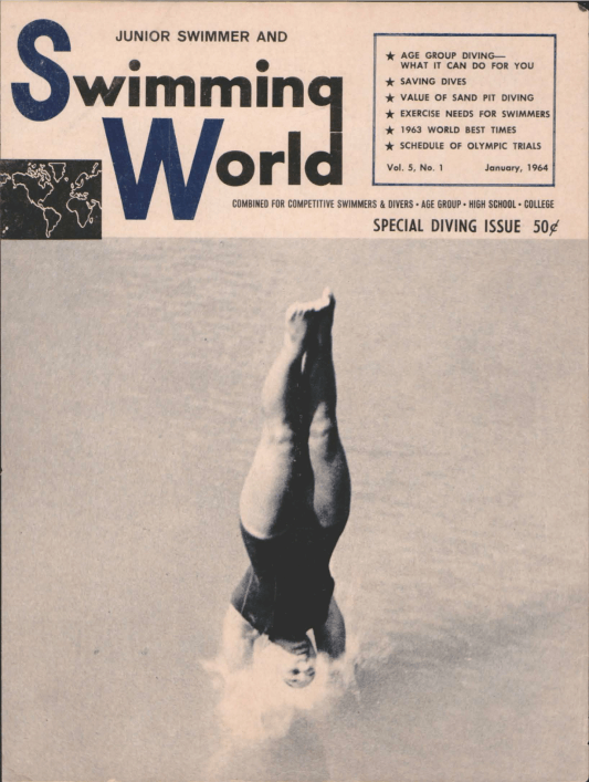 swimming-world-magazine-january-1964-cover